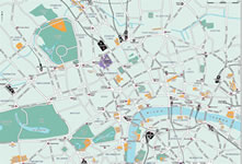 Mappa Londra